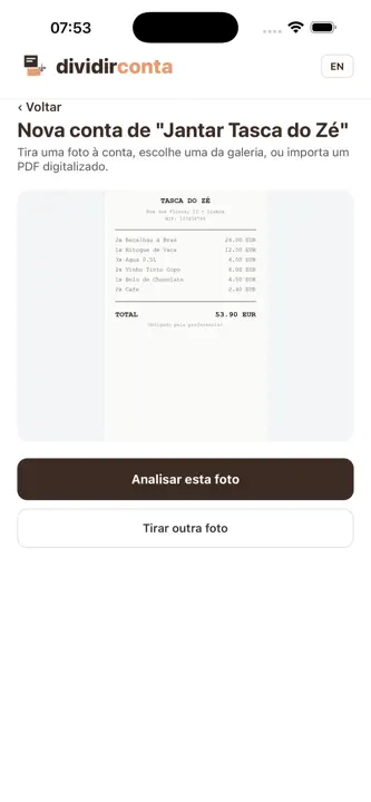 dividirconta screenshot 2
