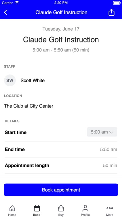 The Club at City Center Screenshot