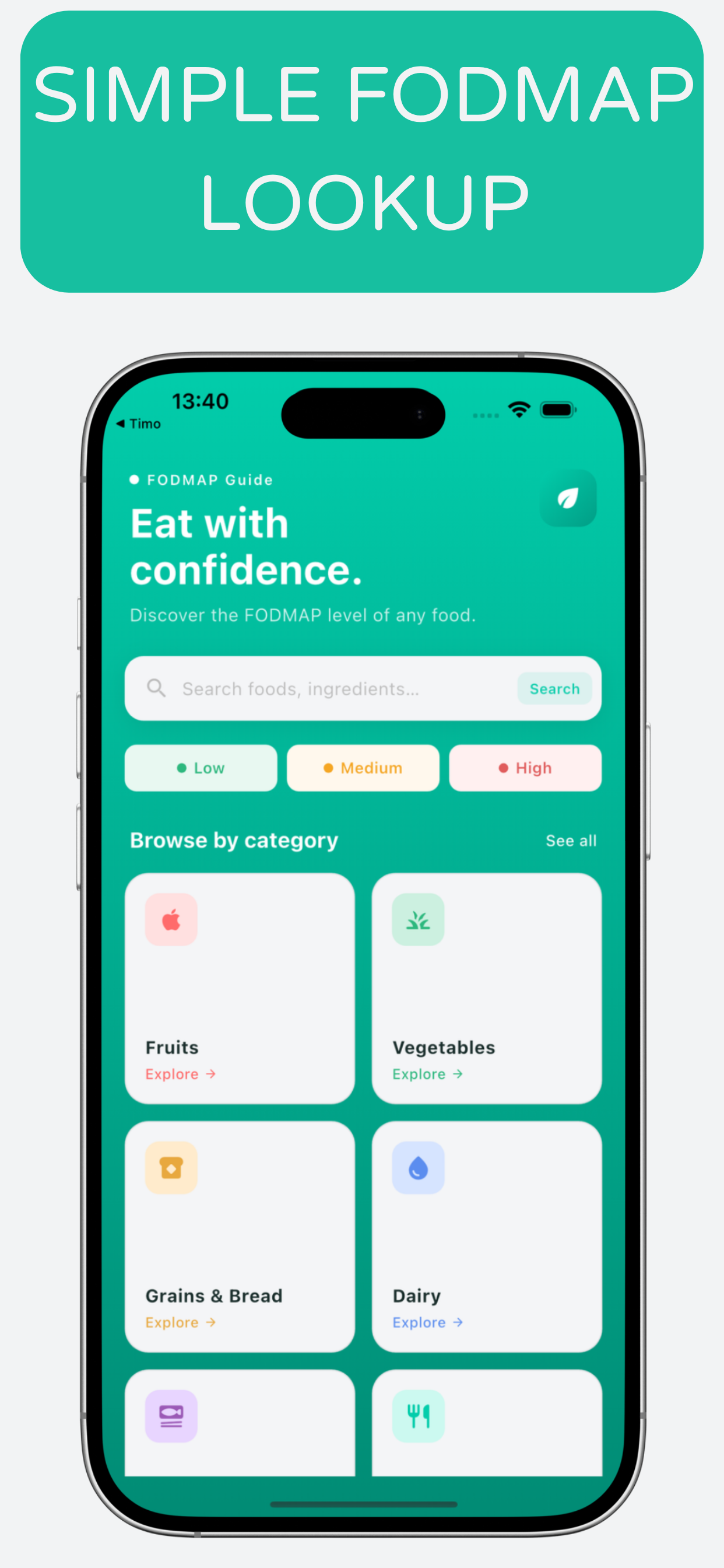 FODMAP Checker - Simple Lookup screenshot 4