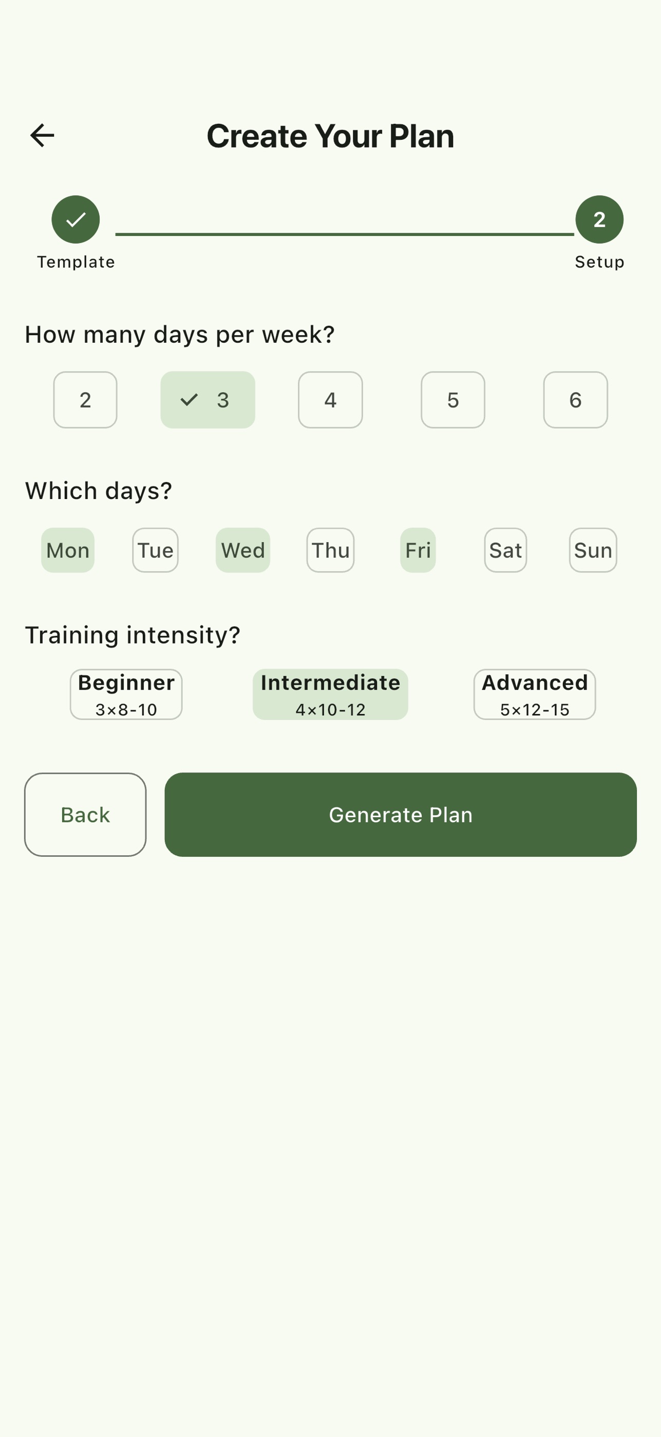 Screenshot 2 of Gym Reminder: Workout Planner