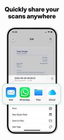 PDF Doc Scanning App - NexScan screenshot