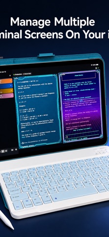 Terminal Champion SSH Tablet screenshot