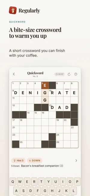 Regularly: Daily Puzzles screenshot 4