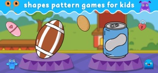 Endless Shapes Games For Kids iPhone screenshot
