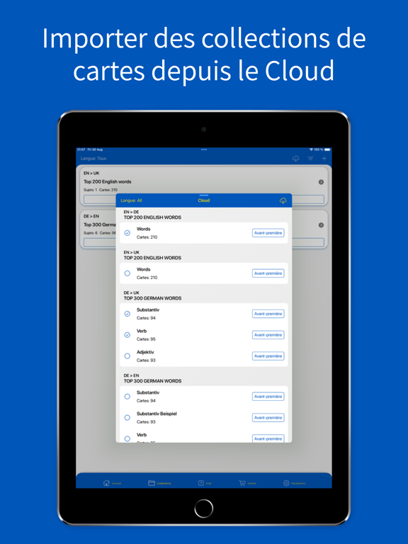 Screenshot #5 pour NovaMova: VoixCartes de langue