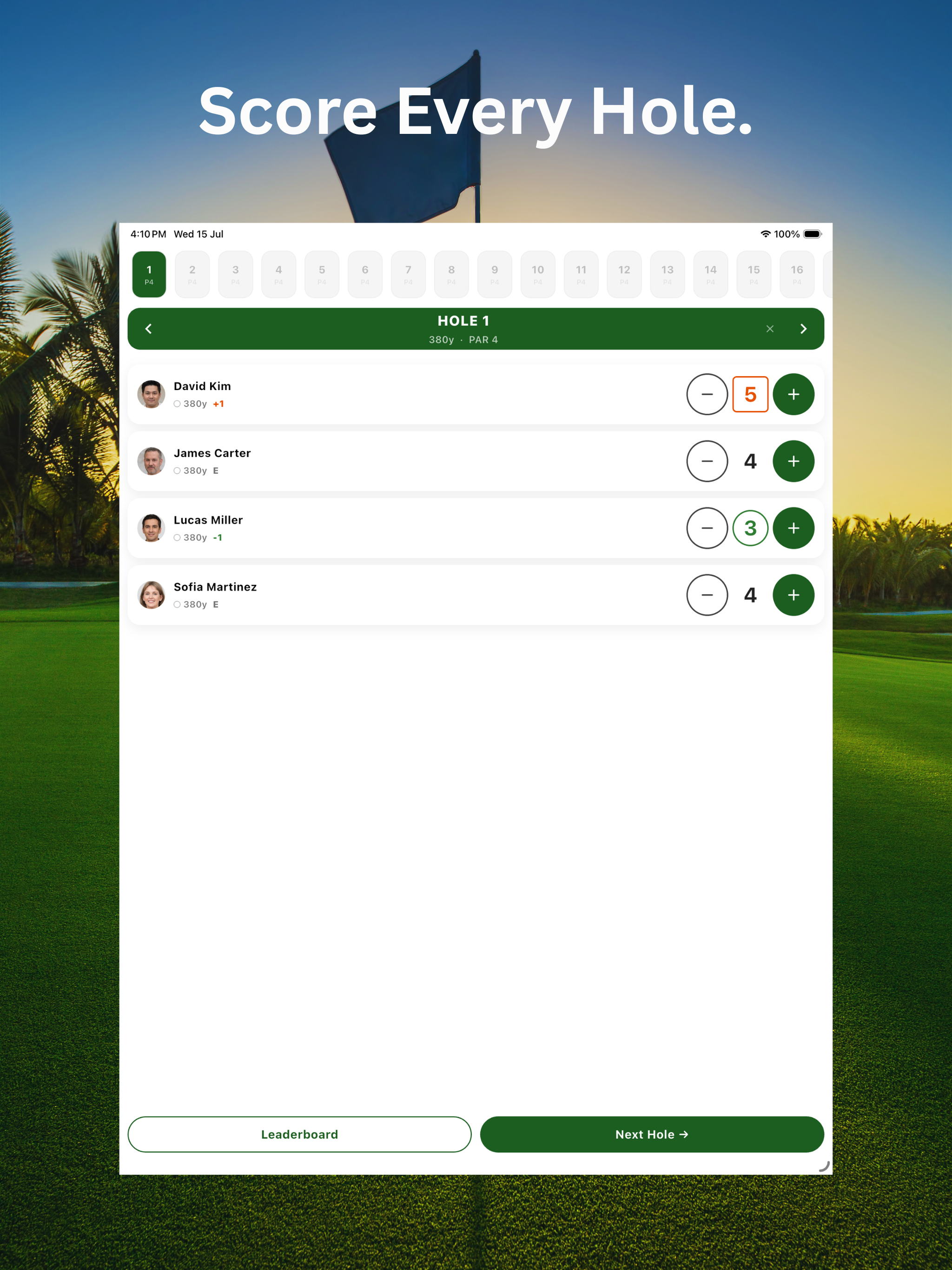 Golf Mate - Round Tracker screenshot 8
