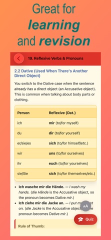 German Grammar - Intermediate Screenshot 4 of 10