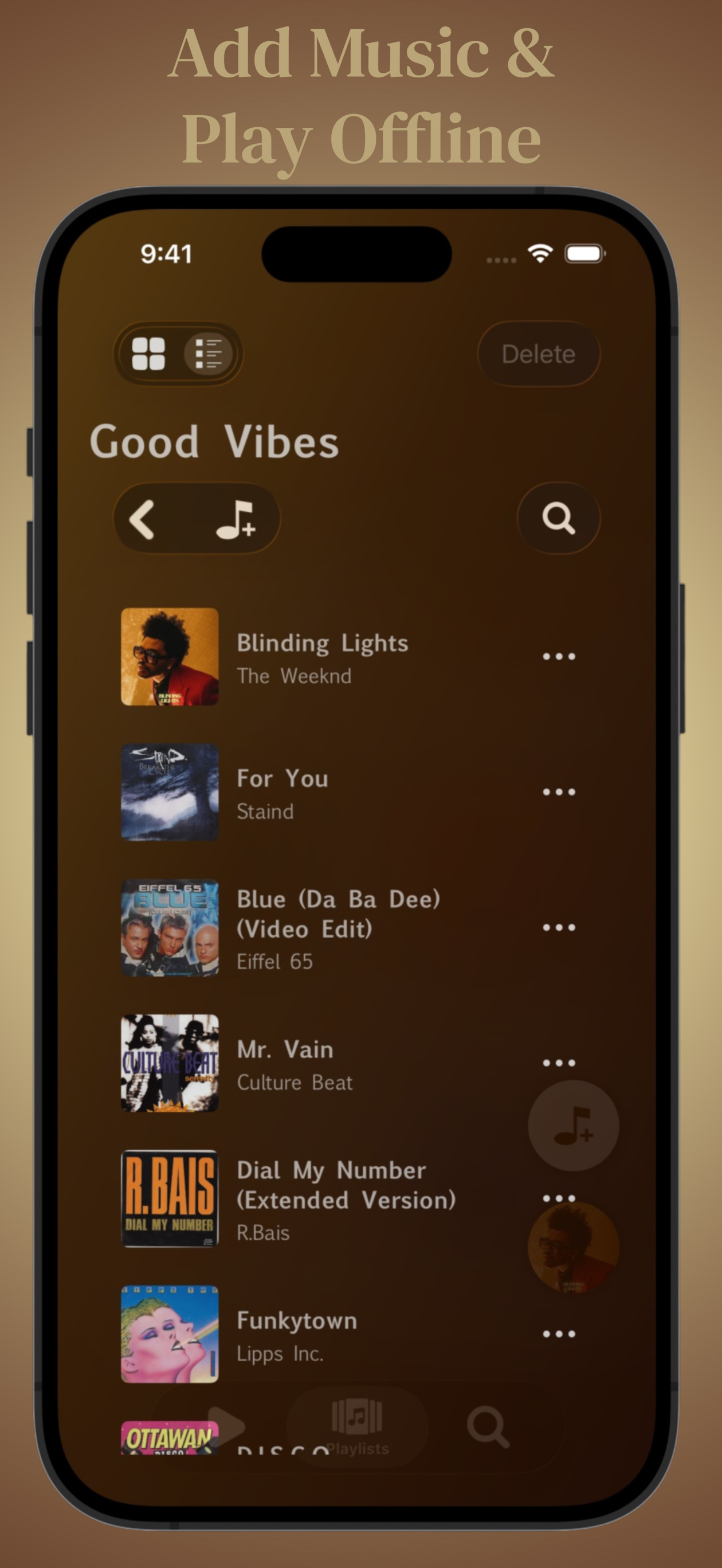 Musinova Offline Music Player screenshot 5