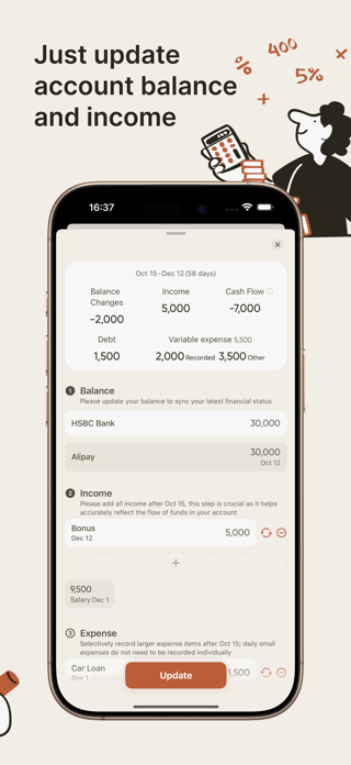 Net Worth Tracker: Mintly Screenshot 3 of 6