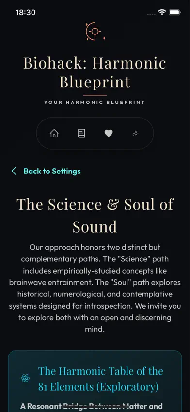 Biohack Harmonic screenshot 2