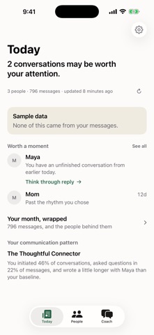 Subtext: Relationship AI Screenshot 2 of 4