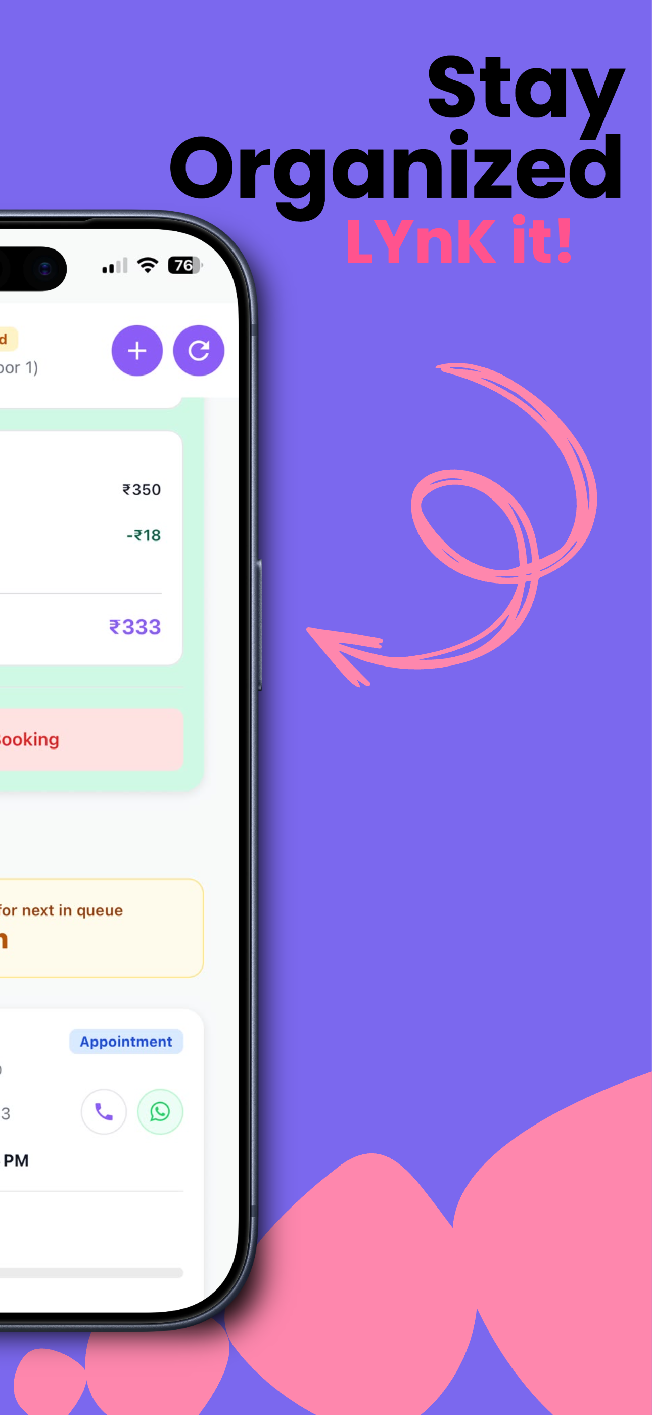 LYnk Bookings screenshot 3