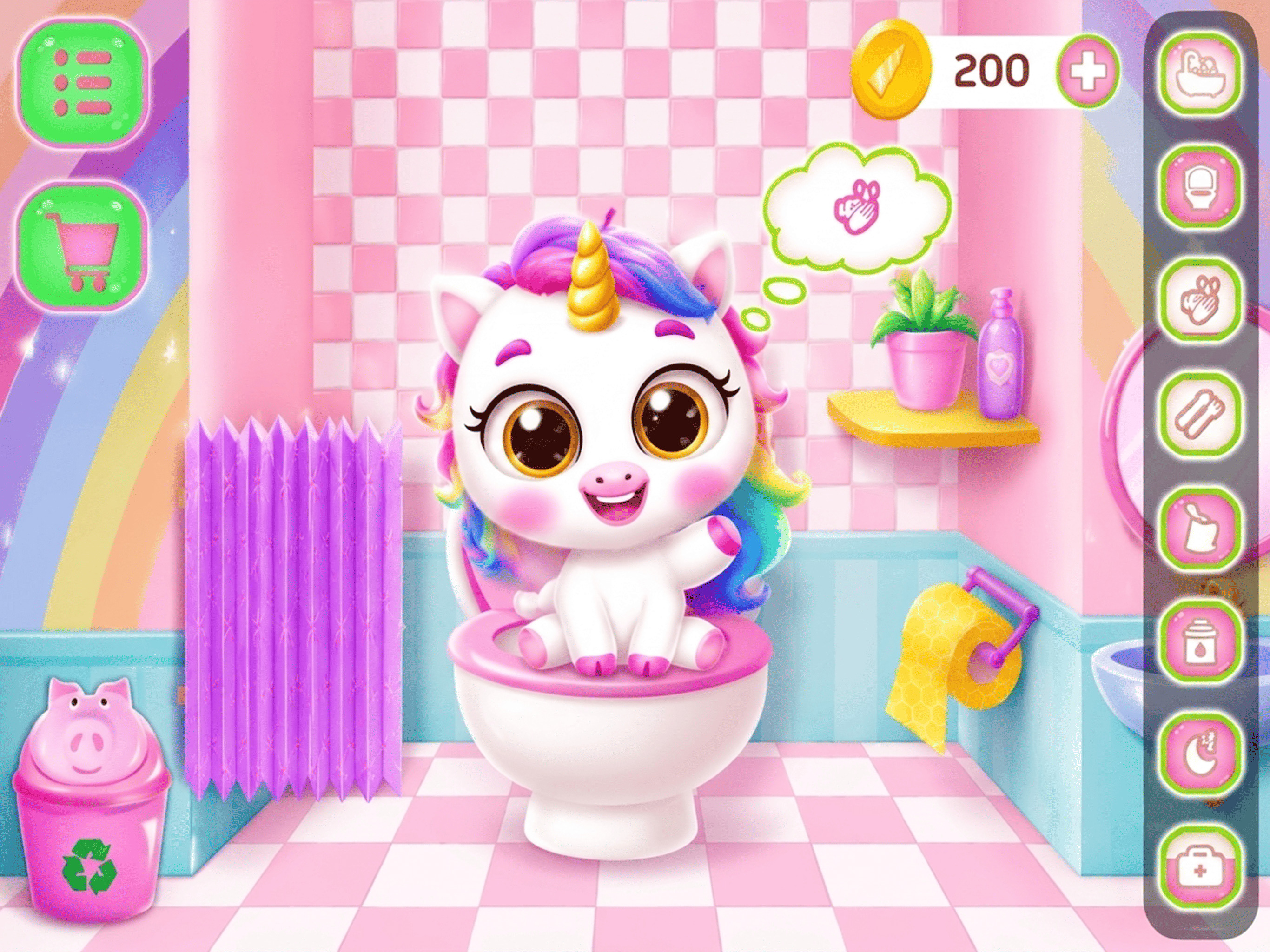 Baby Unicorn - My Rainbow Pet screenshot 10