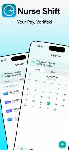 NurseShift : Paycheck Tracker Screenshot 1 of 7