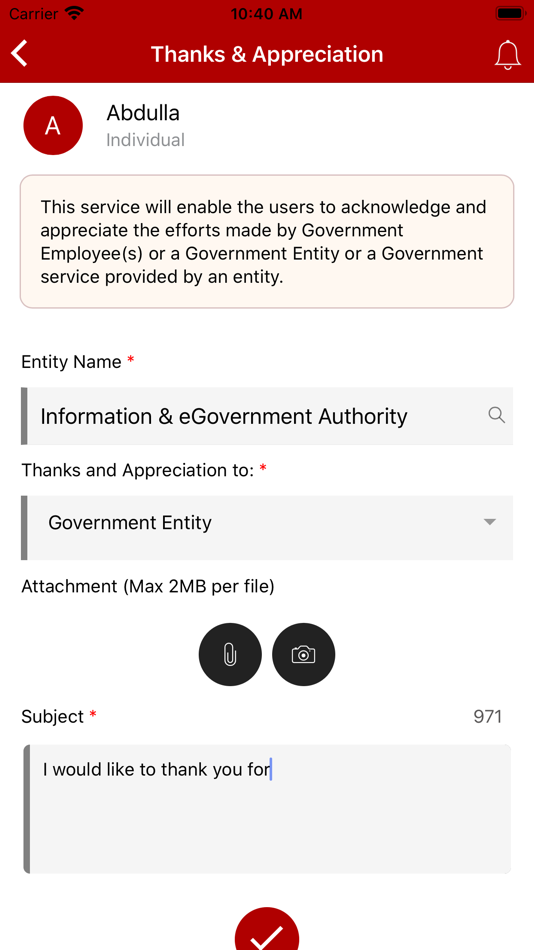 #6. Tawasul. (iOS) 由: eGovernment Authority Bahrain