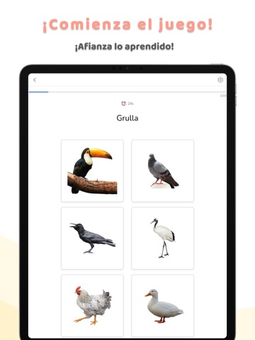 Aventuras de Palabras iPad screenshot