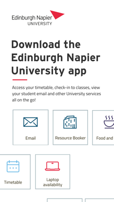 Edinburgh Napier University screenshot 1