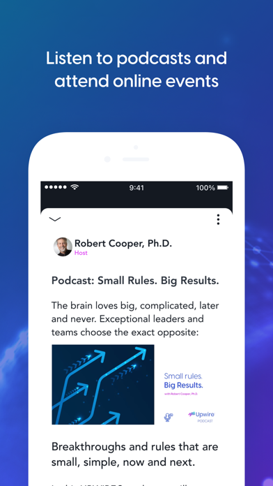 Screenshot 3 of Upwire App