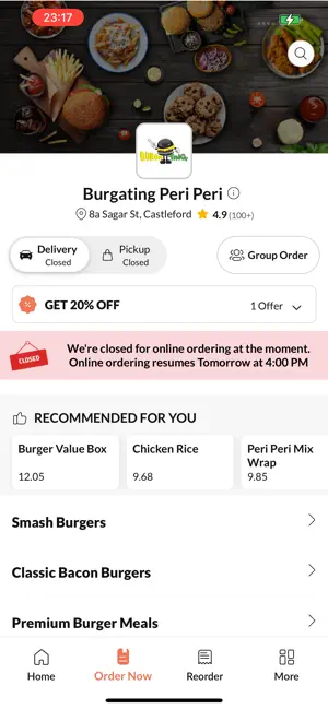 Burgating Peri Peri screenshot 2