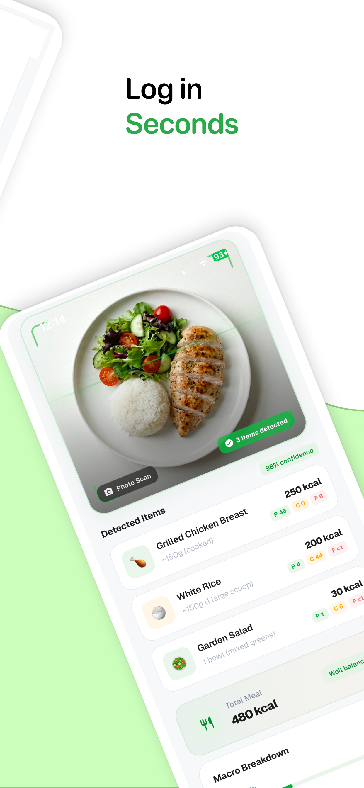 Nutra: Calorie & Food Tracker screenshot 3