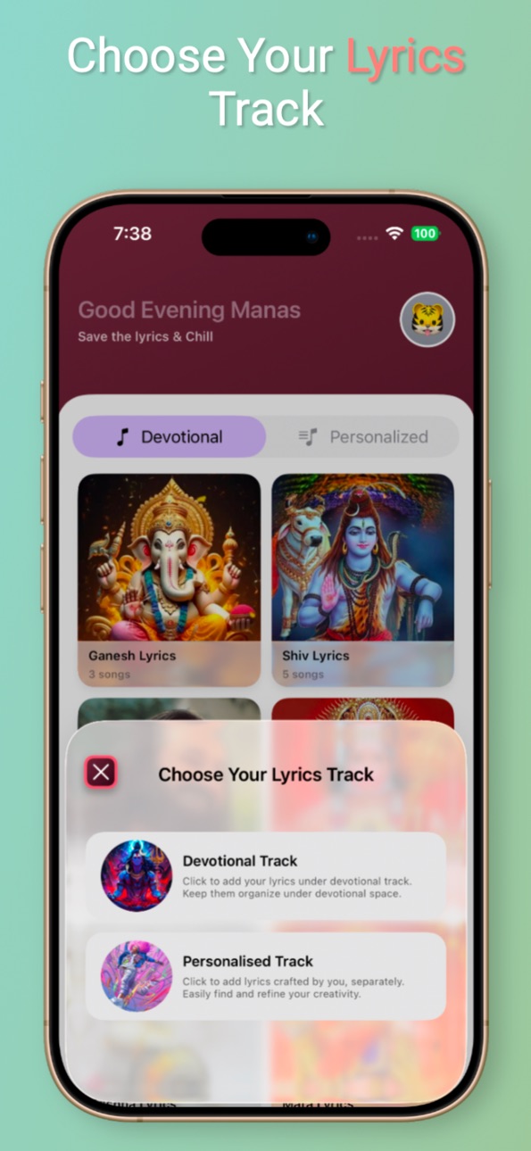 iPhone screenshot