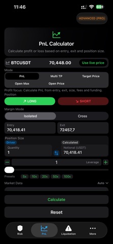 Crypto Risk App Screenshot 5 of 10