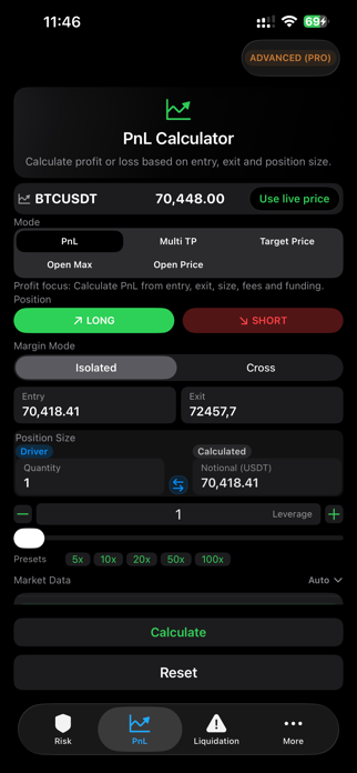 Crypto Risk App Screenshot 5 of 10