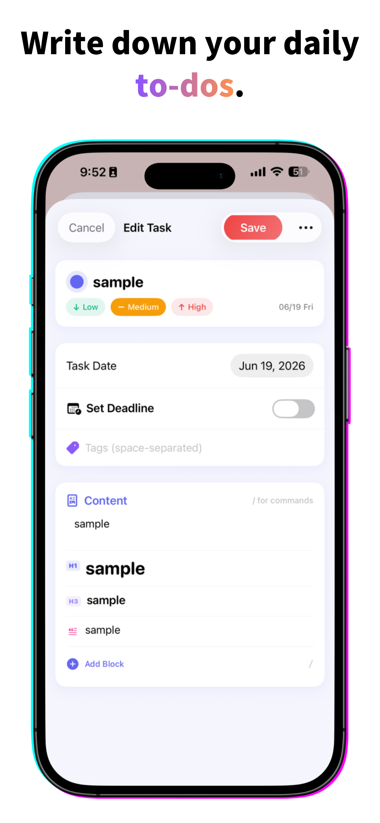 Log Calendar screenshot 4