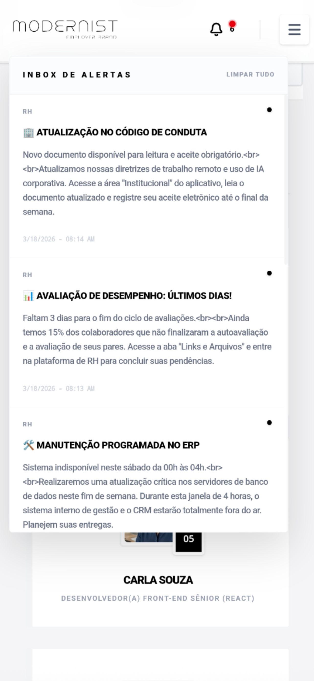 Modernist screenshot 4