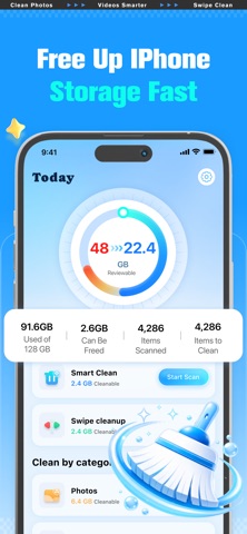 SwipePix: Photo Cleaner iPhone screenshot