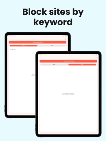 Website Blocker: Adult Shield iPad screenshot
