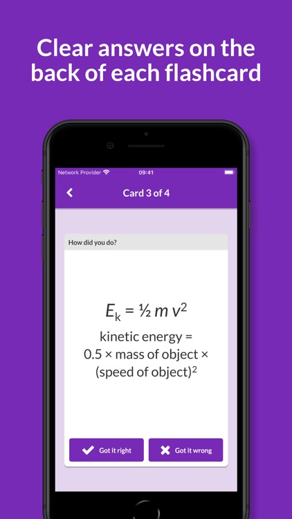 Key Cards GCSE AQA Physics