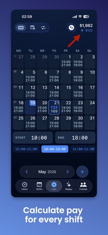 Tidex – Payroll & Shifts Screenshot 2 of 5
