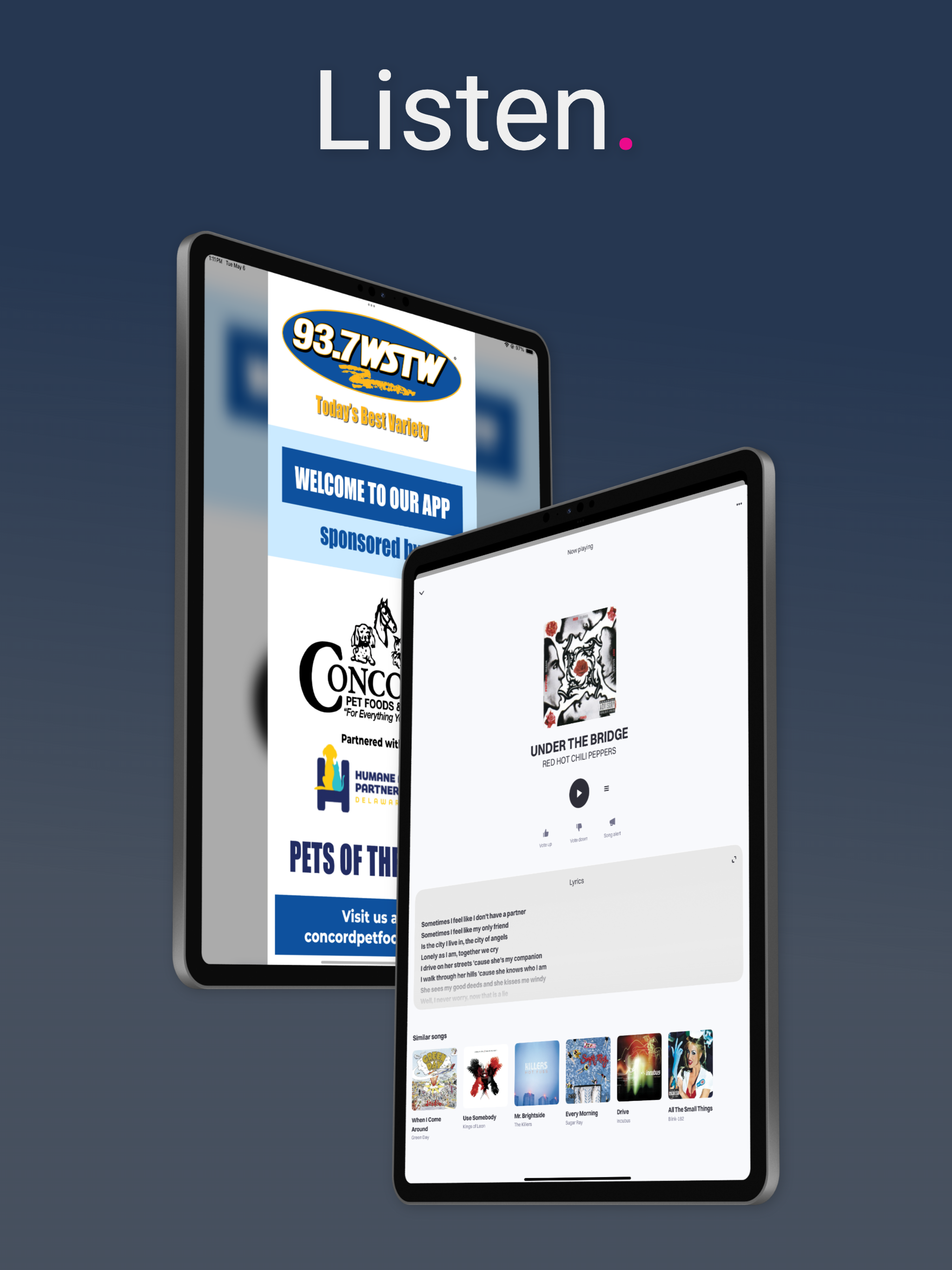 93.7 WSTW
