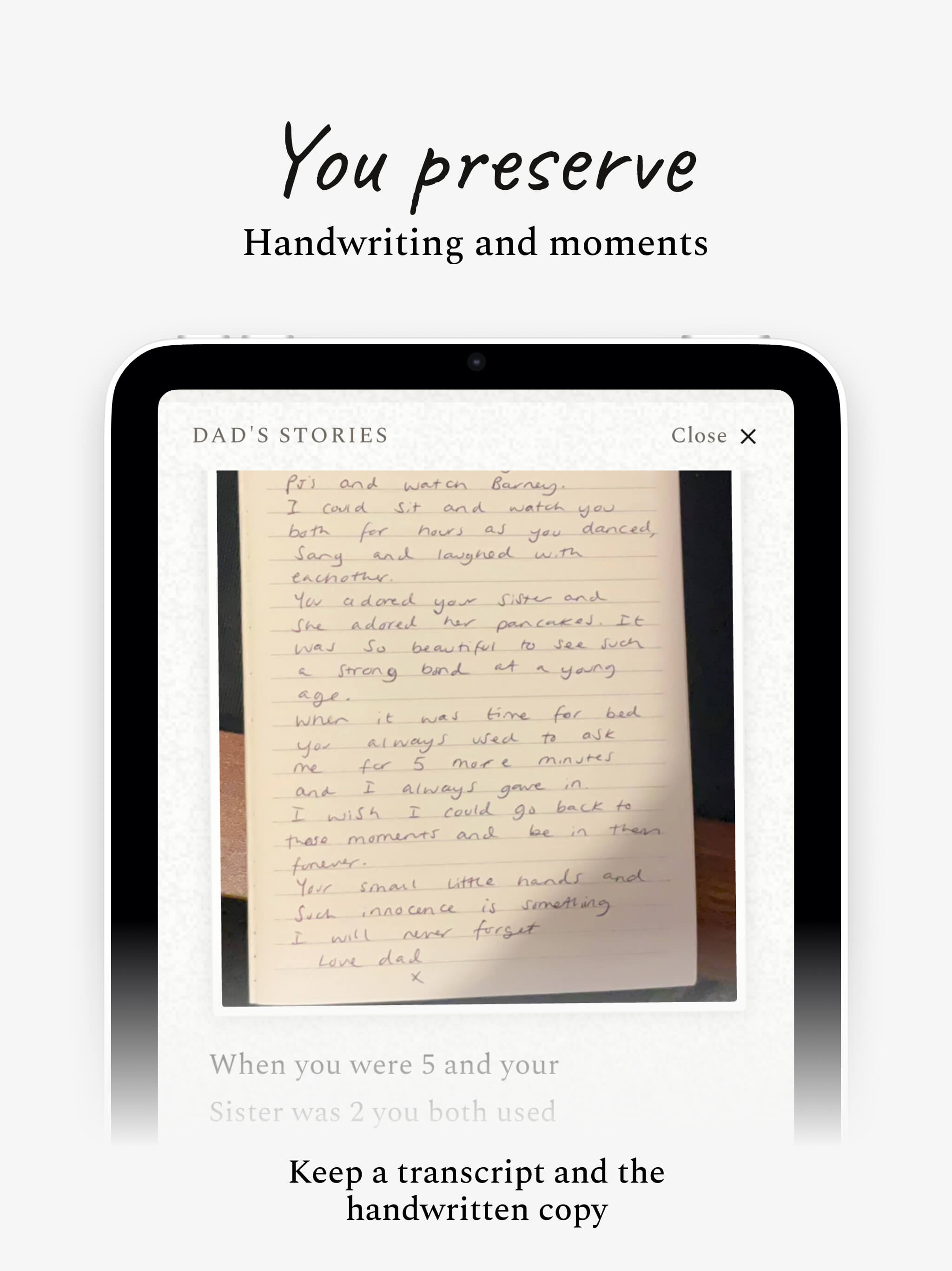 Longhand: Life Story Journal screenshot 16