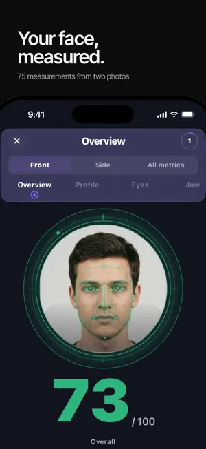 GlowAI: Looksmax & Face Rating screenshot 1