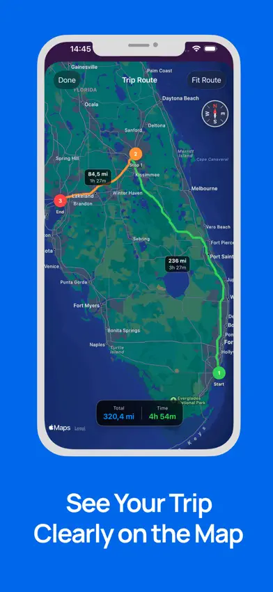 Pin Points Distance Calculator screenshot 2
