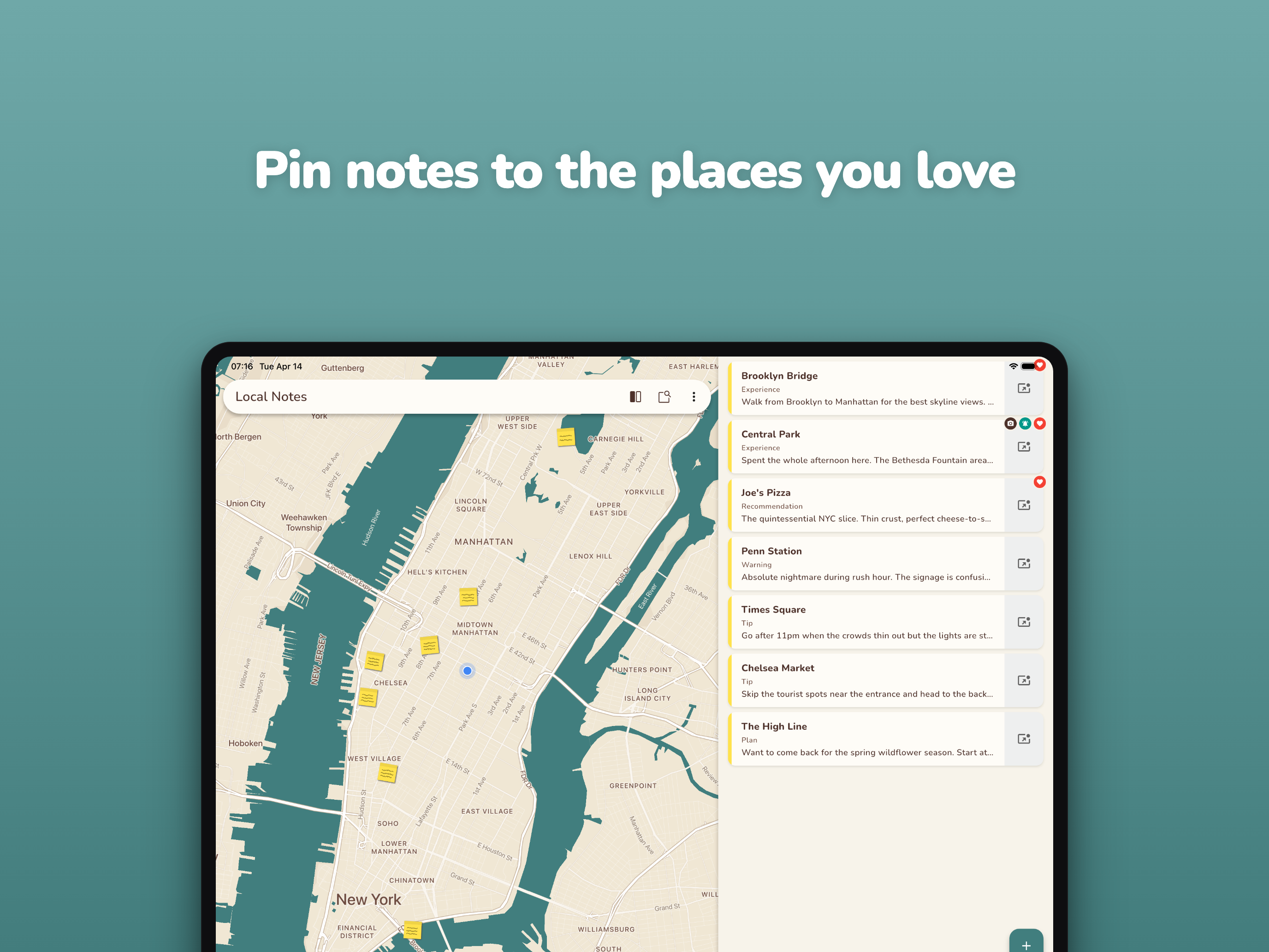 Local Notes: Map Your Memories screenshot 9
