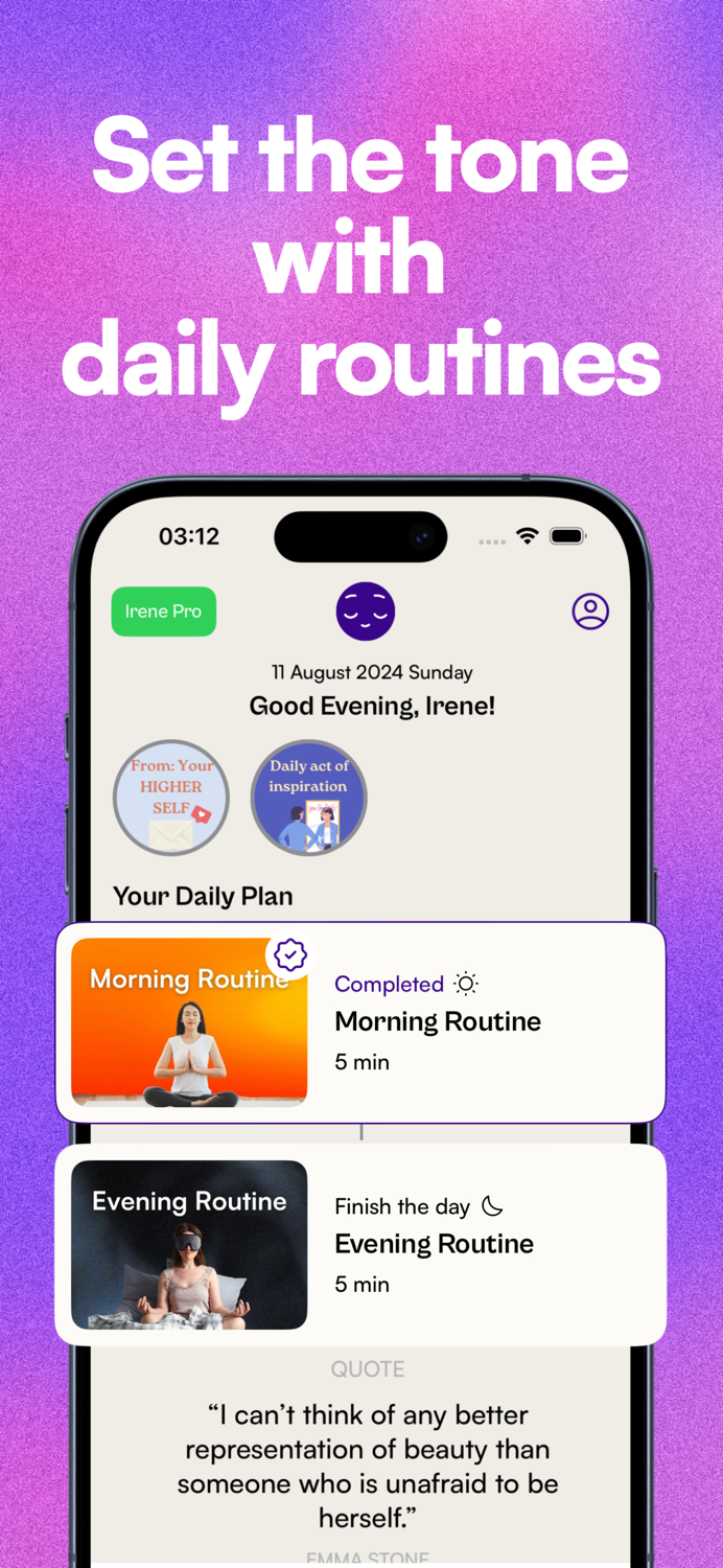 I Am Daily Affirmations Irene