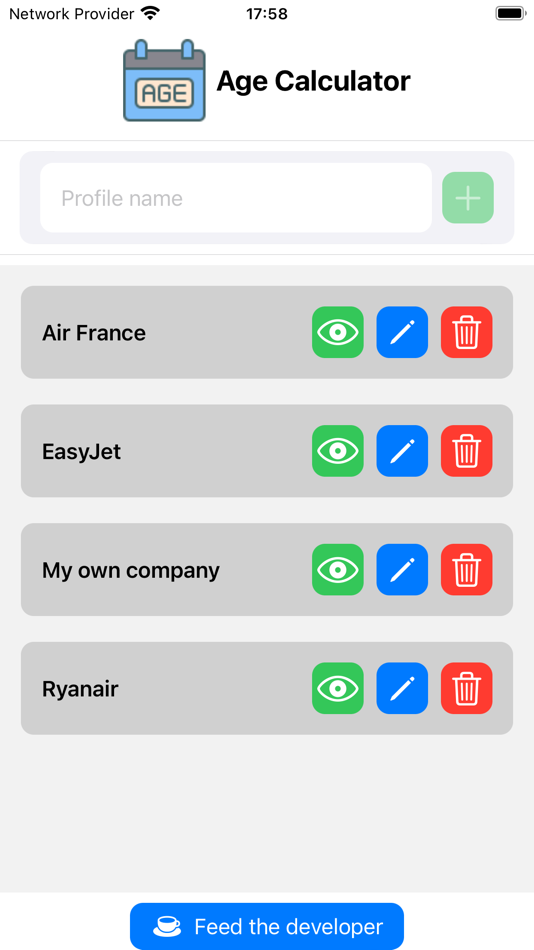 #2. SJ Age Calculator (iOS) Podle: Stephane JAILLIARD