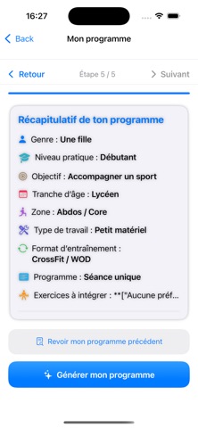 EPS Muscu AI screenshot