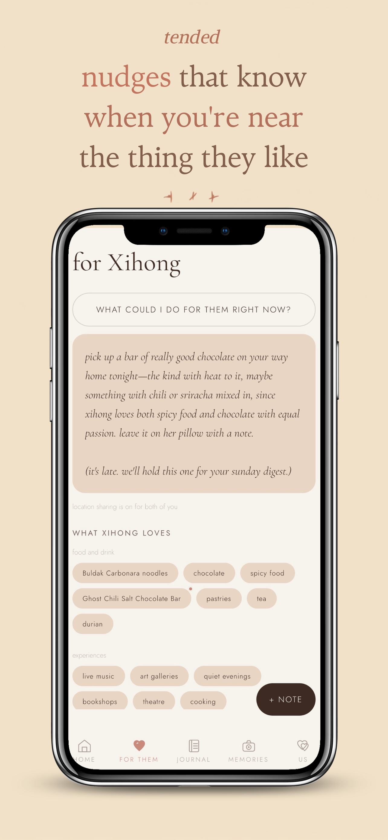 tended: Couples app & Memories screenshot 3