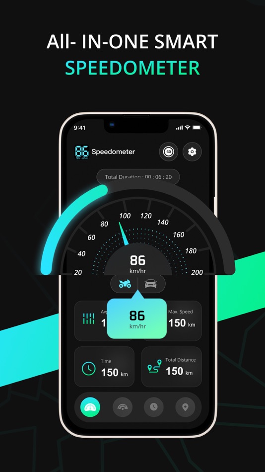#4. Speedometer: Smart GPS Tracker (iOS) 由: Reena Williams