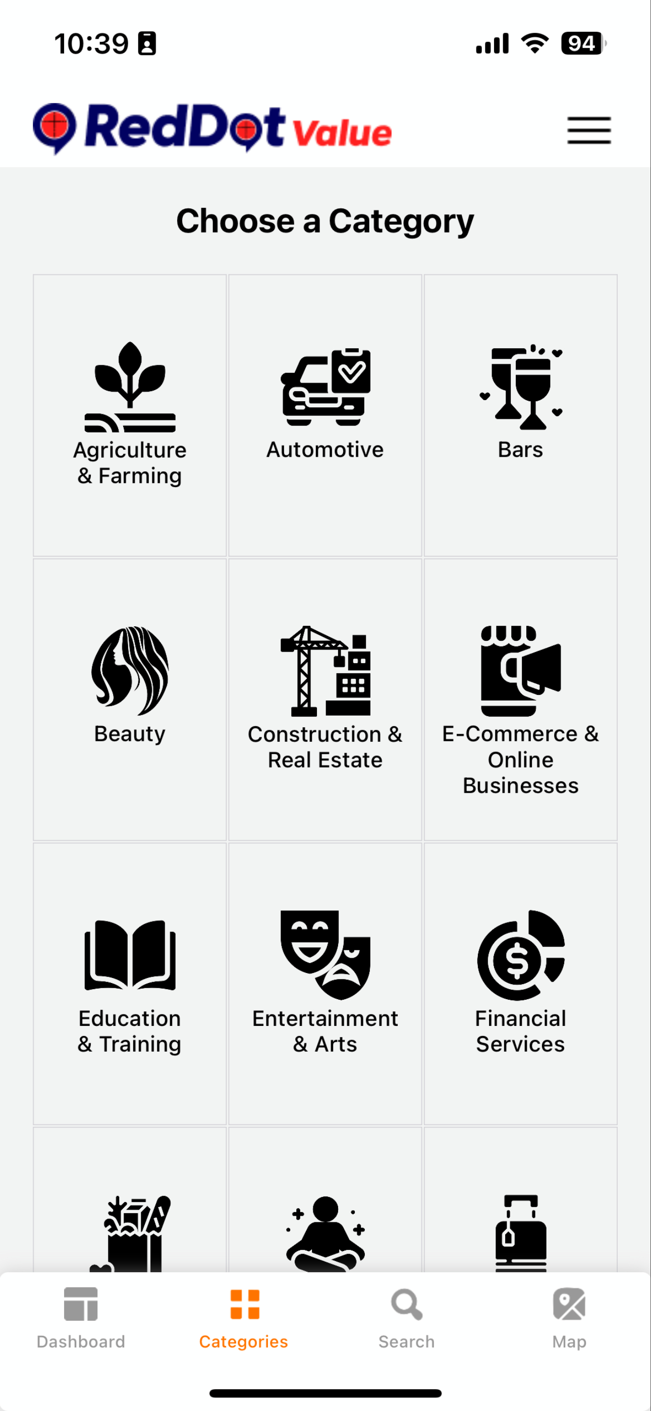 Red Dot Value App screenshot 2