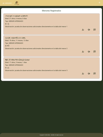 PortuTrack iPad screenshot