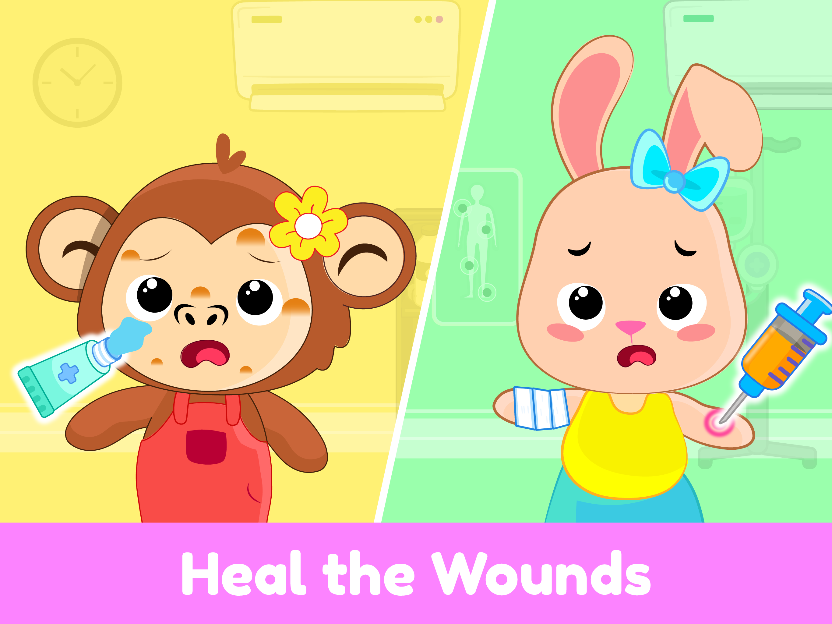 Doctor games for kids Hospital