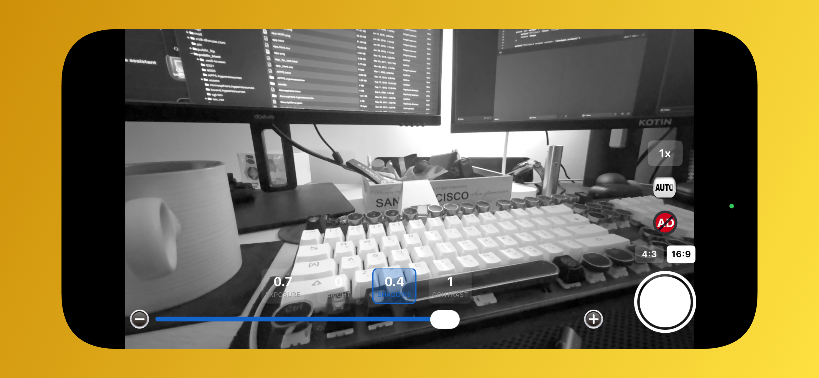 B&W Camera - black & white Pro