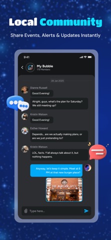 BubblesChat screenshot