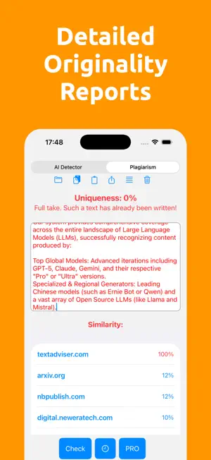 AI & Plagiarism Checker screenshot 3