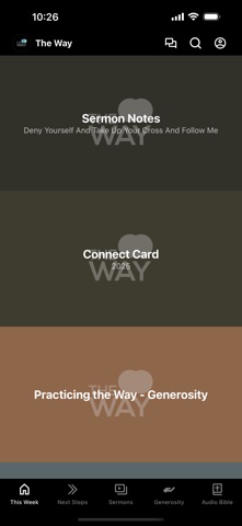 The Way Wentzville iPhone screenshot